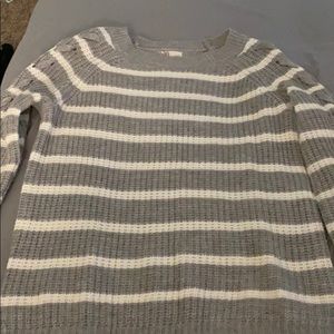 Full length long sleeved sweater